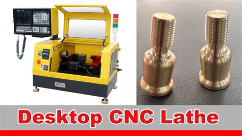 Desktop/Tabletop CNC Lathes .